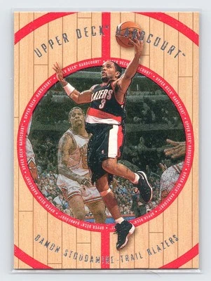 1998 Upper Deck Hardcourt #16 Damon Stoudamire - Image 1 of 2