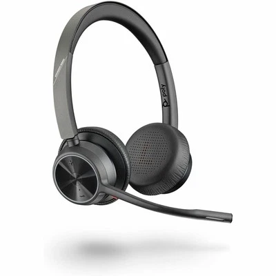 HP Poly 76U49AA Voyager 4320 USB-A Headset + BT700 Dongle - Black - Image 1 of 3