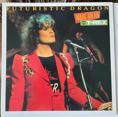 Marc Bolan and T-Rex / Futuristic Dragon UK 1989 REISSUE ROCK EXCELLENT LP VINYL - Image 1 of 4