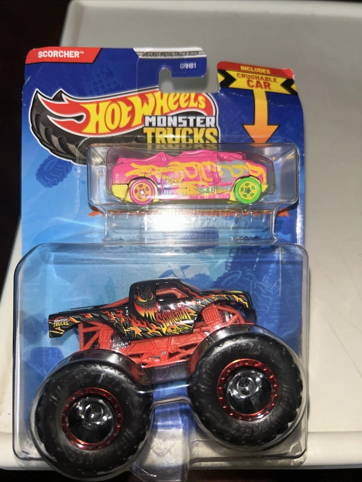 Hot Wheels Monster Truck 1:64 Diecast Vehicle - (FYJ44)