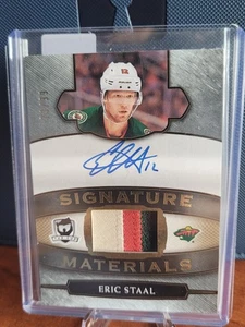 ERIC STAAL: 2018-19 Upper Deck The Cup Signature Materials Auto Patch  #/99 - Picture 1 of 1