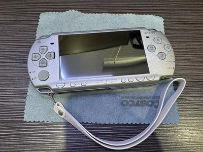 Sony PSP 2001 Slim Launch Edition Handheld System - Silver - Near Mint - Image 1 of 4