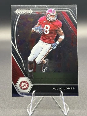 Julio Jones Alabama Crimson Tide #55 Panini Draft picks 2021 NFL Atlanta Falcons - Image 1 of 4