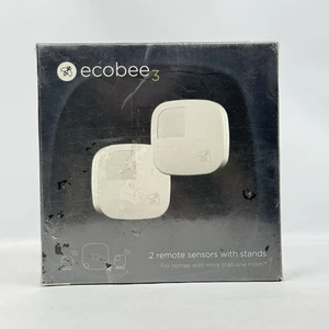 New ecobee3 Room Sensors with Stands White 2 Pack Sealed - Picture 1 of 7