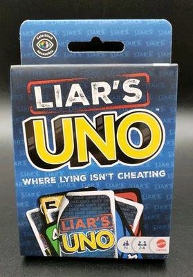 LIAR's UNO Card Game "Trust NO ONE"⚠️Bluff/Trick/Fib🤞Your🤞Way🤞to🤞VICTORY!!! - Image 1 of 4