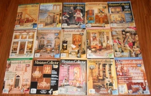 Miniature Collector Magazine Lot - Imagen 1 de 6