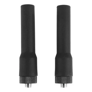 1X (miękka antena walkie-talkie -20 -krótka antena SMA-F Dualband VHF UHF dla 6701 - Zdjęcie 1 z 7