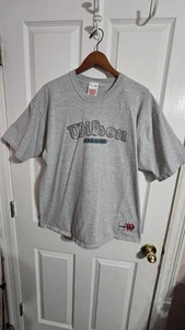 Camiseta De Colección Wilson Pro 5000 Gris Talla XL XLarge Manga Corta Ropa Activa - Imagen 1 de 11