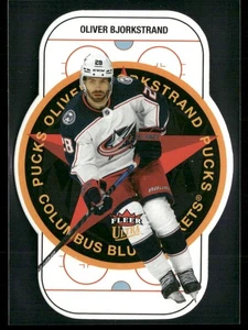 2021-22 Upper Deck Fleer Ultra - Pucks Oliver Bjorkstrand #26 - Foto 1 di 2
