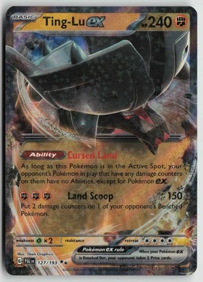 Ting-Lu ex Double Rare SV02: Paldea Evolved 127/193 NM - Image 1 of 2