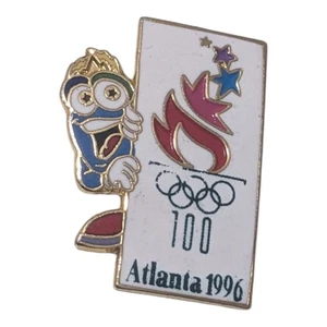Izzy Atlanta 1996 Olympic Games Pin 100th Anniversary Collectible Memorabilia - Picture 1 of 4