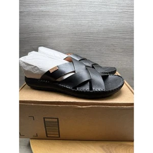Pikolinos Tarifa Leather Slip On Sandals Cushioned Slides Size 43 EU 06J-0015 - Picture 1 of 8