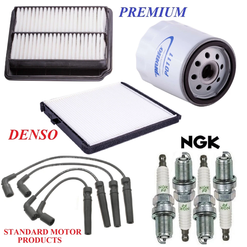 Kit de afinación filtros bujías de cable para Chevrolet Aveo L4 1,6 L 2004-2008 Foto 1 de 1