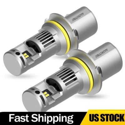 2/4X 9004  HB1 LED Headlight Bulb Hi/Lo Beam 600% Brighter 6500K White T - Image 1 of 4