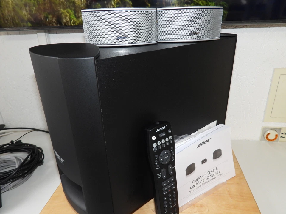 Bose Cinemate GS Seires II-  2.1 Lautsprecher System Digital/Analog TOP Zustand - Bild 1 von 4