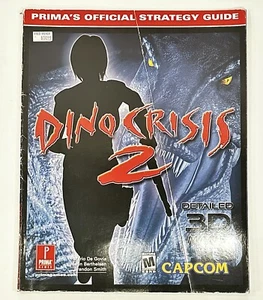 Dino Crisis von Prima Strategy Guide (2000) - BONUSSEITEN ENTHALTEN! KEIN POSTER! - Bild 1 von 4