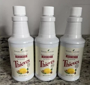 Young Living Thieves Household Cleaner Unopened Lot Of 3 - Picture 1 of 1