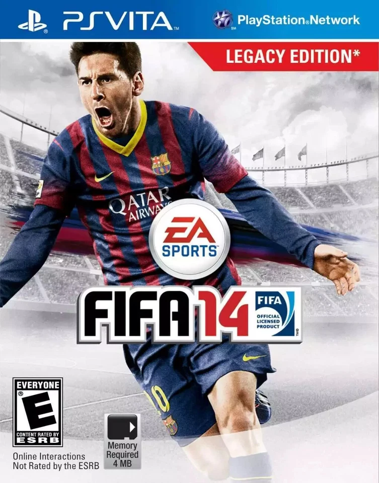 FIFA 14 Legacy Edition - Playstation Vita PSV - New Sealed - Image 1 of 1