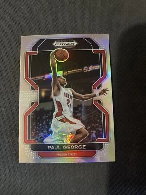 2023 Panini Prizm Draft Picks Silver Prizm #58 Paul George Colors Paul George Foto 1 de 2