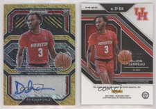 2021-22 Panini Prizm Draft Picks Gold Shimmer /10 Dejon Jarreau Rookie Auto RC