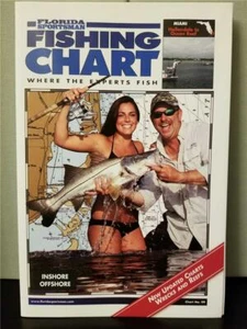 Neue CHARTS: FLORIDA SPORTSMAN - FLORIDA ANGELKARTE Nr. 9 Miami Inshore Offsho - Bild 1 von 1