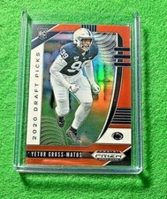 YETUR GROSS-MATOS PRIZM ROOKIE CARD JERSEY #99 PANTHERS 2020 PANINI PRIZM DP RC
