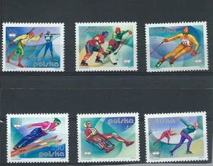 POLONIA, OLÍMPICOS 1976, DEPORTES, JUEGO DE 6, PERFECTO, MONTADO SIN MONTAR O NUNCA MONTADO - Imagen 1 de 1
