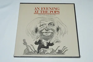 ARTHUR FIEDLER AND THE BOSTON POPS An Evening At The Pops 4-LP BOX NEW SEALED - Picture 1 of 2
