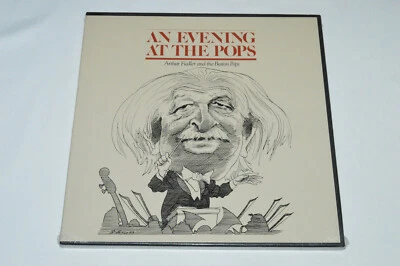 ARTHUR FIEDLER AND THE BOSTON POPS An Evening At The Pops 4-LP BOX NEW SEALED - Image 1 of 2