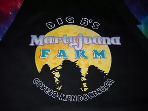 DELANTAL DE COCINA MARTYJUANA FARM MARIHUANA B'S MENDOCINO HOJA DE OLLA CHEF COCINA NUEVO - Imagen 1 de 7