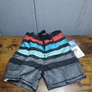 Kanu Surf Boys' Avalon Quick Dry UPF 50+ Beach Swim Trunk, Echelon Navy, 2T - Picture 1 of 4
