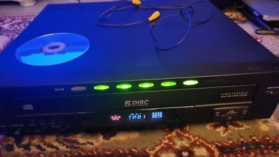 RCA 5 CD Player Carousel Changer Player RP-8065A - NO REMOTE - Image 1 of 4