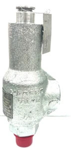 MERCER Safety Relief Valve 91-12D51T11E1 3/4 NPT M X 1" NPT F 1083 SCFM 525 PSI - Picture 1 of 5