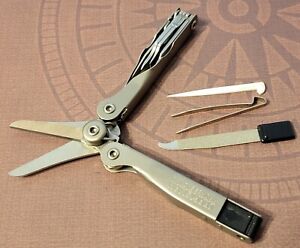 Craftsman Professional Multi Tool Made In USA By Schrade 45509 Scissors Knife