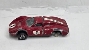 Coche diecast vintage 1969 Hot Wheels Redline Ford Mark IV Grand Prix rojo 1/64 - Imagen 1 de 11