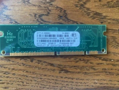 Q7714-60001  Q7714AX - HP 48MB 100 Pin DDR Memory for LJ 4240 / 4250 / 4350 - Image 1 of 2
