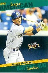 1993 Select (Score) Baseball "Stat Leaders" Insert Cards - Image 1 of 1