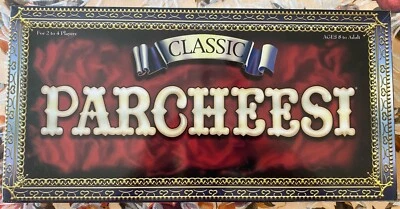 Classic Parcheesi Board Game 2007 Factory Sealed By Winning Moves Retro New - Image 1 of 4