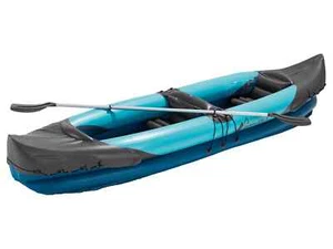 Newcential Kajak für 2 Personen, Set Schlauchboot Paddelboot + Alu Paddel - Bild 1 von 7