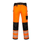 Portwest PW385 PW3 Hi-Vis Ladies Stretch Work Trouser Multi Pocket Safety