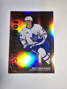 MATTHEW KNIES 2023-24 Upper Deck Series 1 Star Surge Insert #SS-15 - Maple Leafs