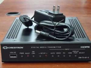 Crestron DM-TX-401-S HDMI Digital Media Power Supply Warranty - Picture 1 of 4