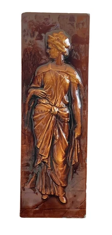 American Encaustic Tiling Co Tile ~ Victorian ~ Woman Cover
