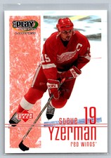 2001-02 Upper Deck Playmakers Steve Yzerman Detroit Red Wings #38