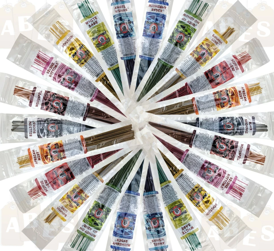 Blunteffects Incense Fragrance Wands, Three X 12-Pack - 4oz