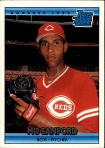 1992 Donruss Baseball Card #417 Mo Sanford RR
