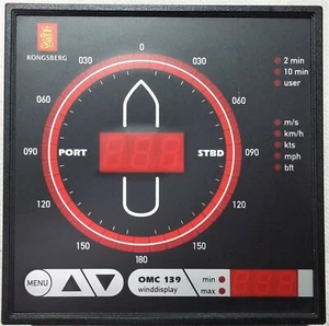 Kongsberg OMC 139 pantalla de viento Observator 230V CA - Imagen 1 de 12