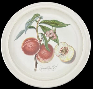 Portmeirion Pomona Speiseteller Grimwood’s Royal George Pfirsichmuster 10,5” - Bild 1 von 6