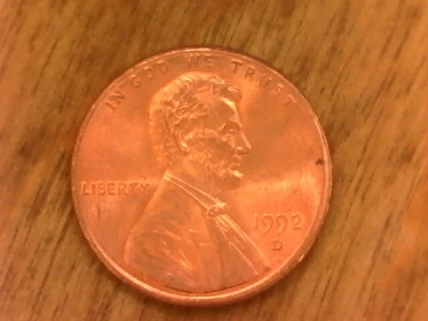 1992 D Lincoln Memorial (Red) # 2 Cover