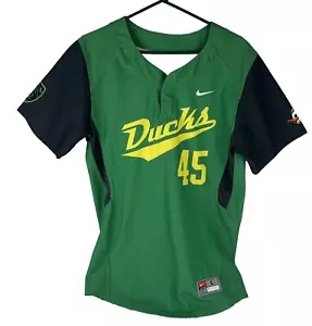 Camiseta de béisbol Nike Oregon Ducks para hombre grande verde 45 Silvis NCAA PAC 12 (X) - Imagen 1 de 10